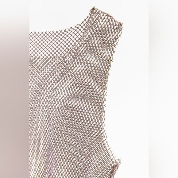 ZARA MESH RHINESTONE DRESS Crystal - Picture 11 of 12